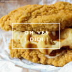 Product Review KFC’s Waffle Double Down & A Bit Of My Foodie History