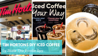 Suzie The Foodie Spy’s Tim Hortons DIY Iced Decaf Coffee