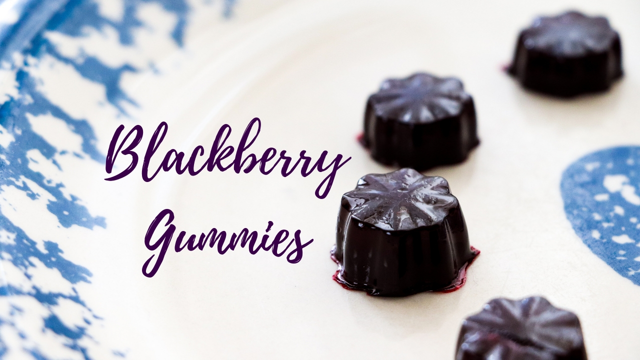 Candy Making School How To Make Blackberry Gummies with REAL