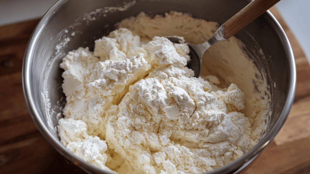 Add the Flour