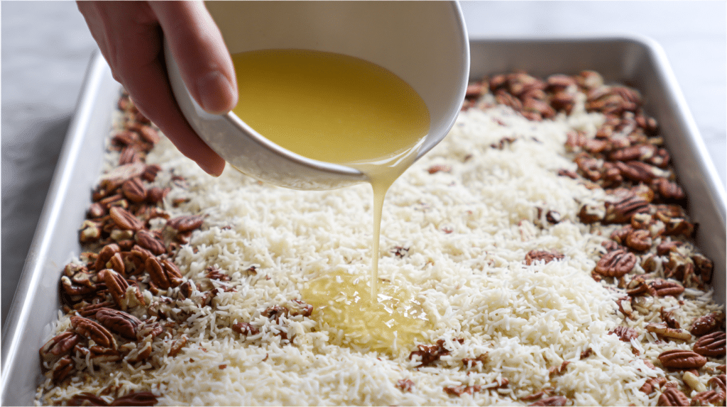 Drizzle with Melted Butter