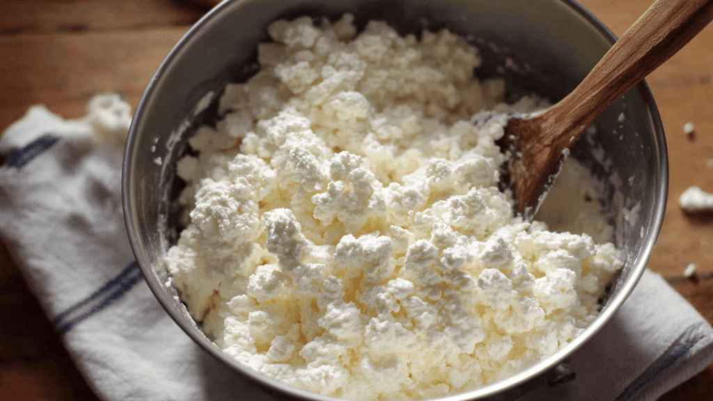Mix the Cottage Cheese