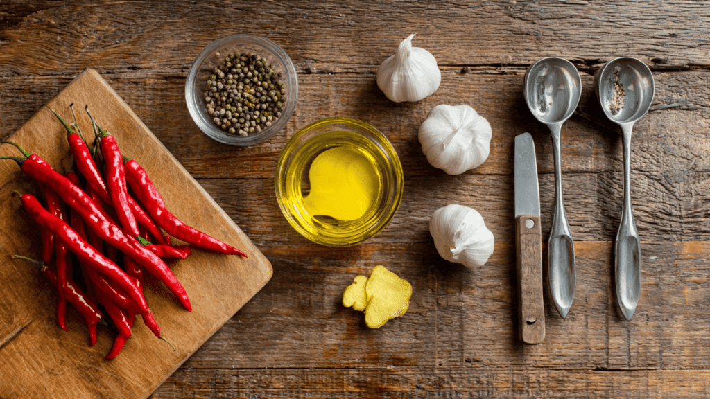 Preparing the Spicy Foundation