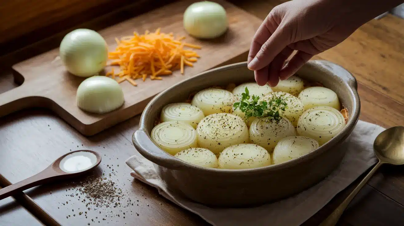 Preparing the Scallops