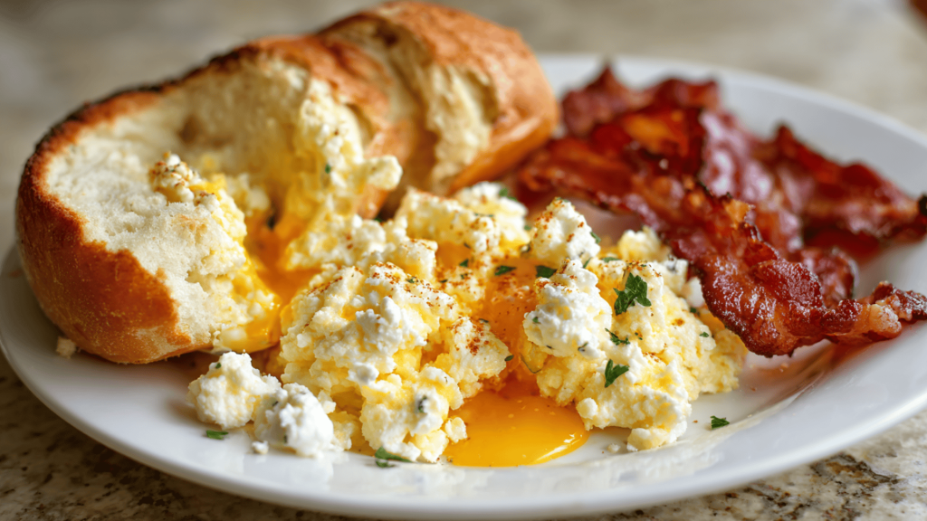 Scrambled Eggs and Bacon