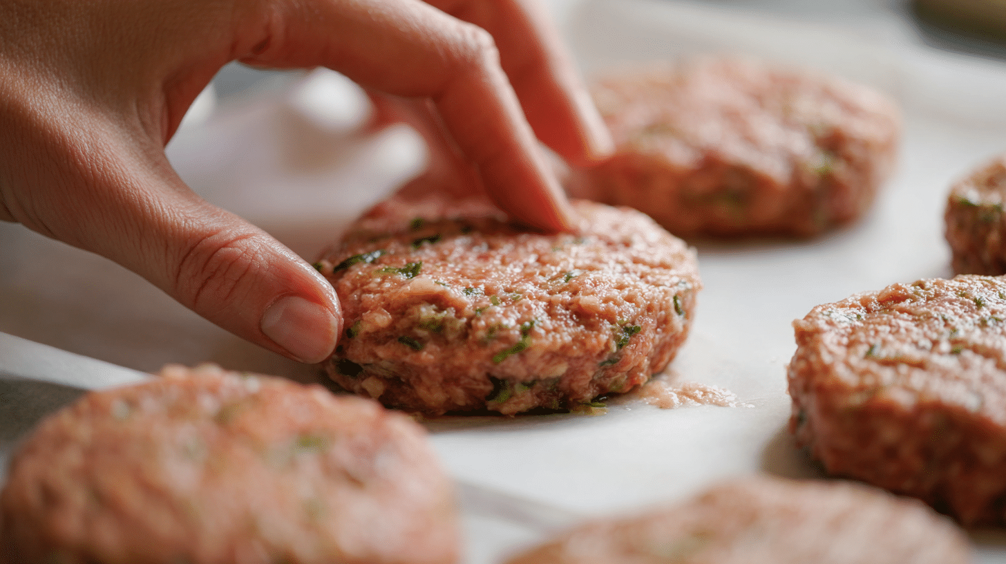 Shape the Patties