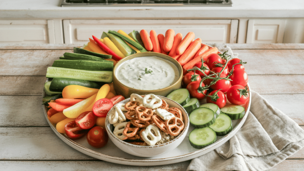 Veggie Platter with Dip
