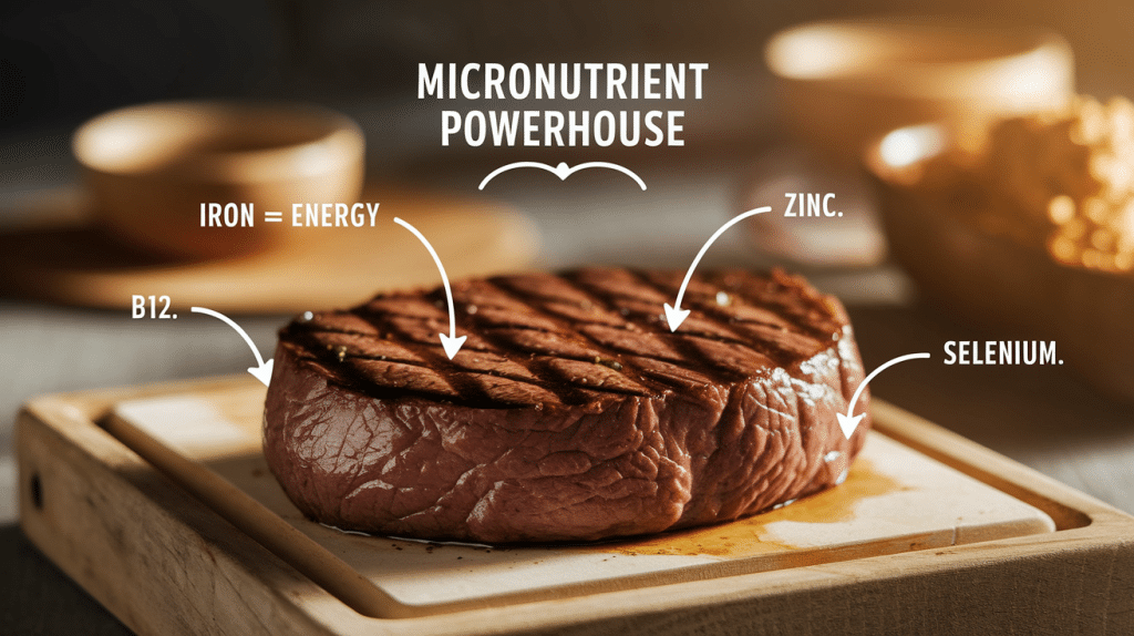 Vitamins and Minerals in Bison Meat
