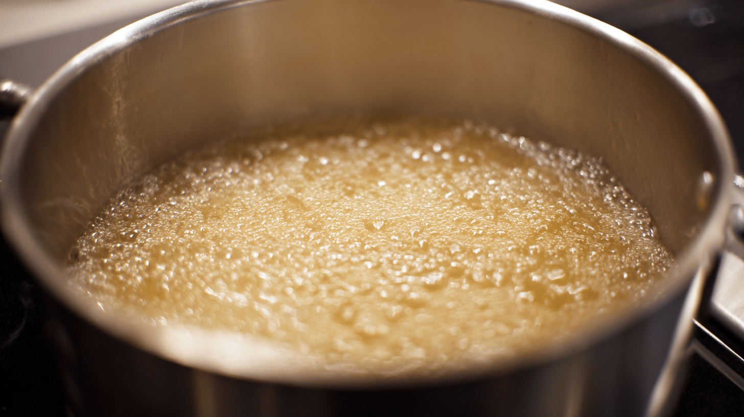 Cook the Syrup