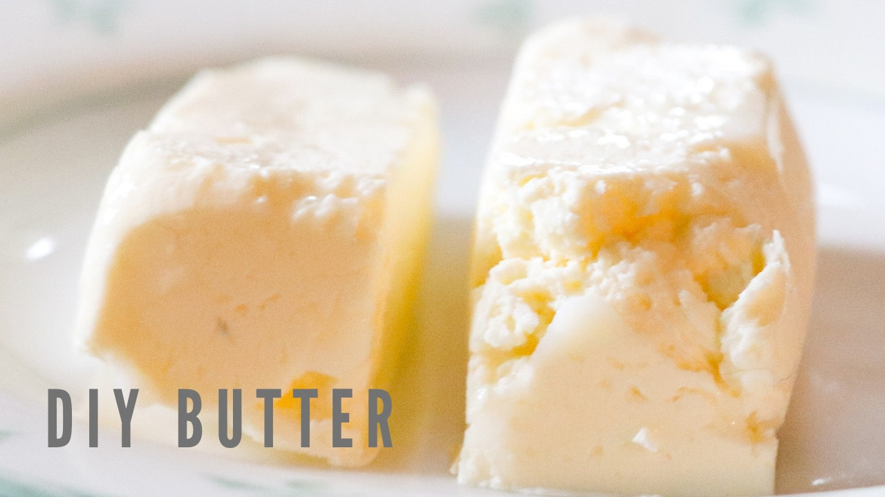 DIY Butter! It Is So Easy To Make! Suzie The Foodie