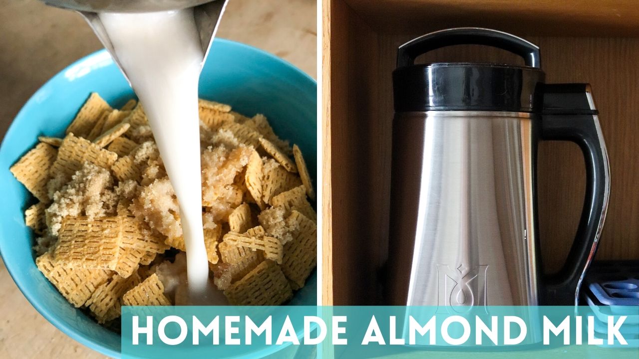 How To Make Almond Milk MagicalButter Style (or with a blender) Suzie The Foodie