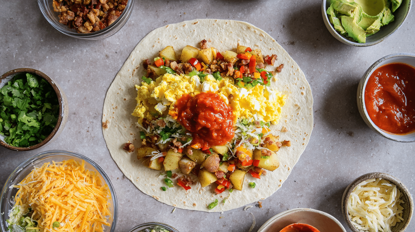 Assemble Each Burrito