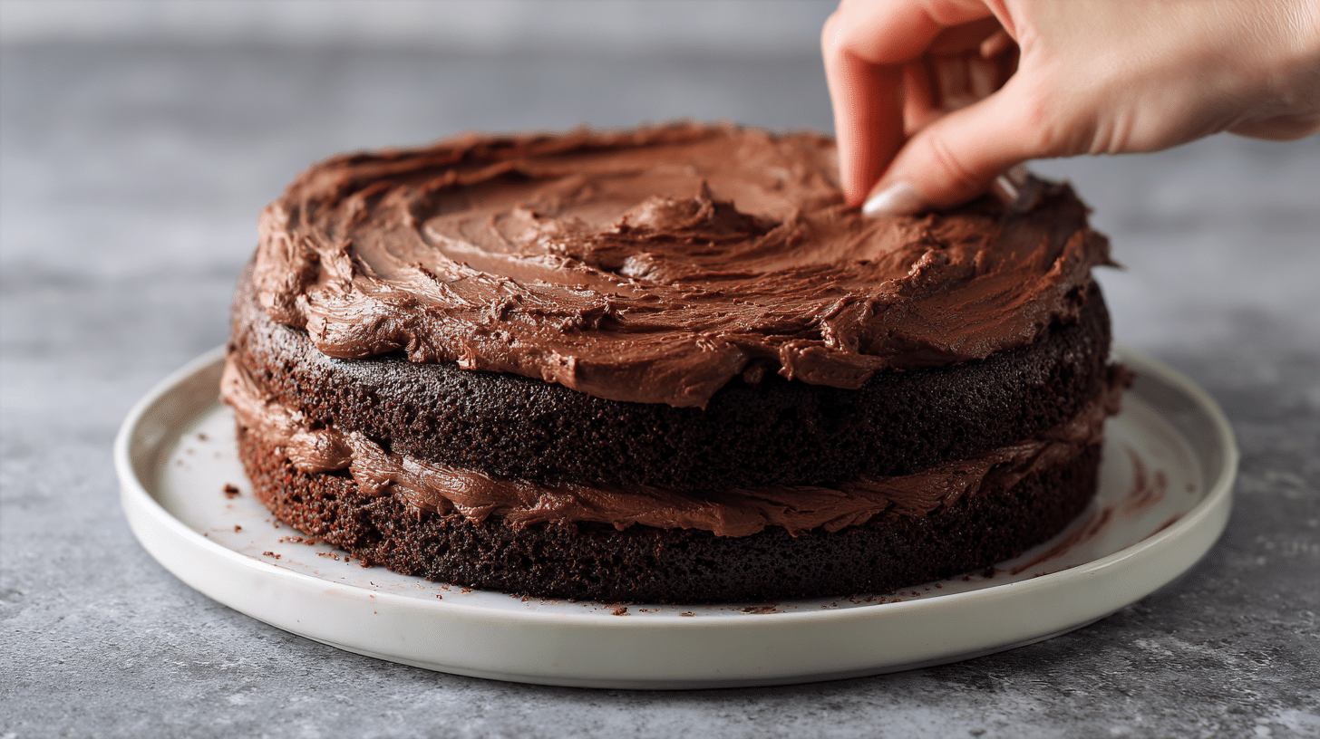 Assemble the Worm Cake