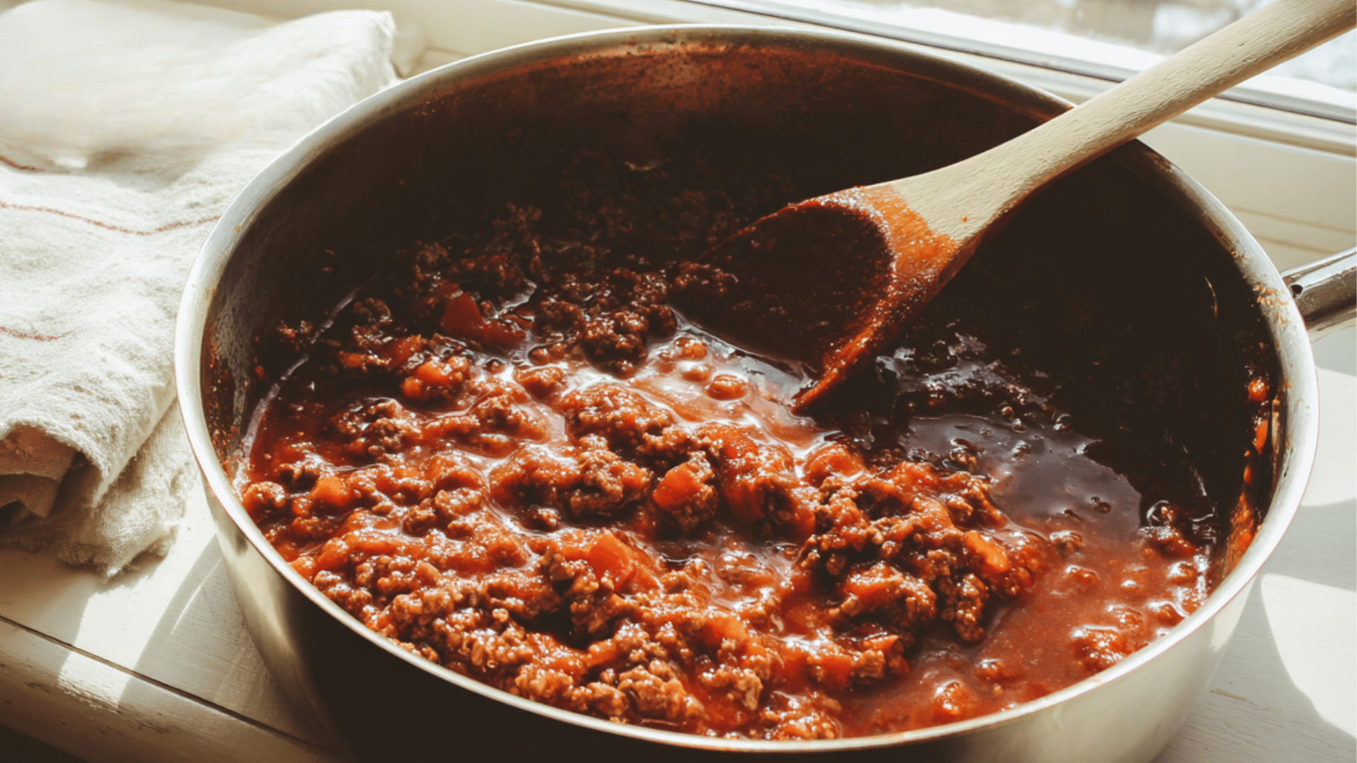 Build the Sloppy Joe Sauce