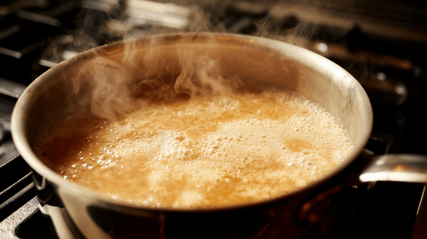 Cook the Maple Mixture