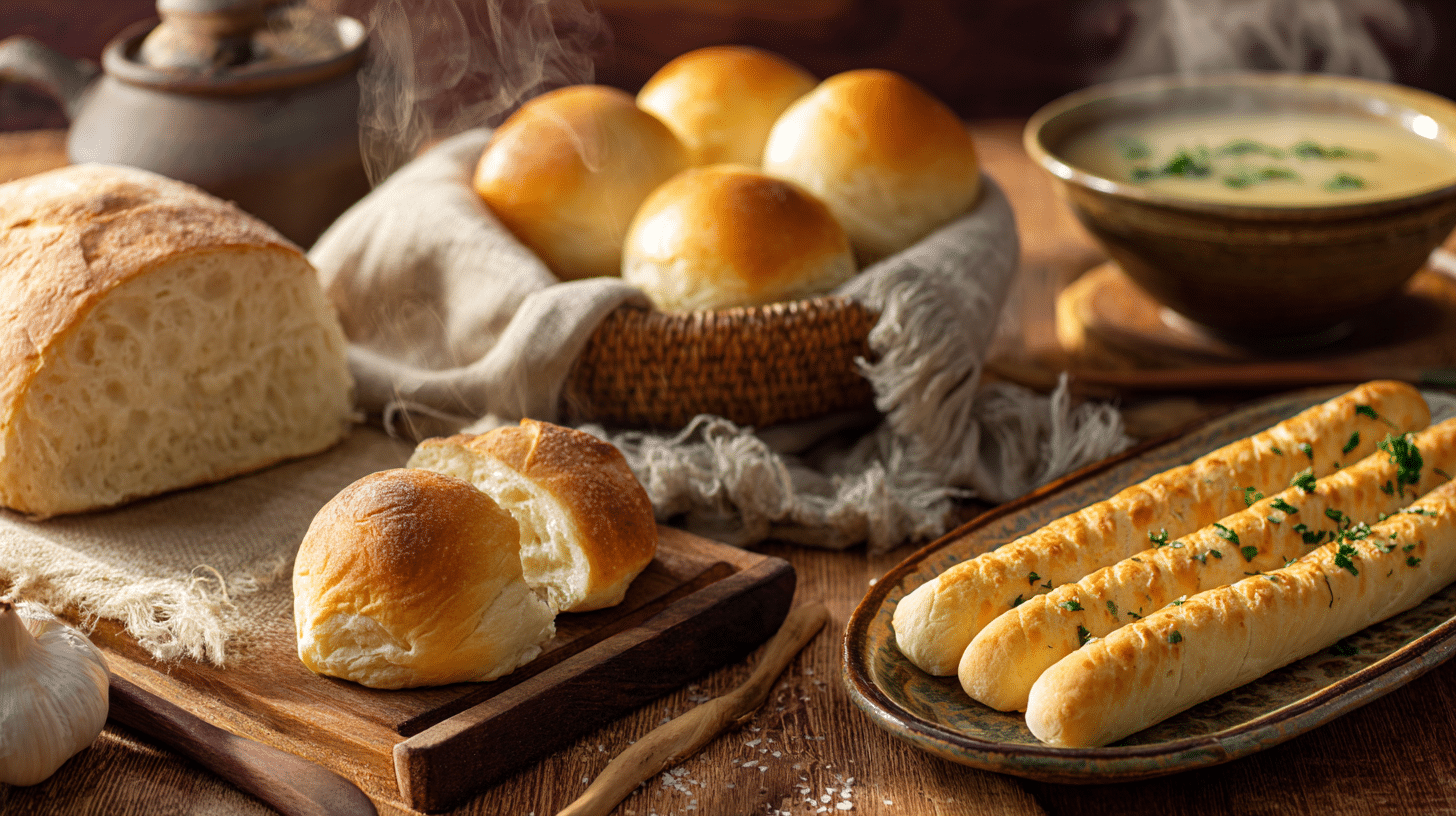 Crusty Breads and Crackers