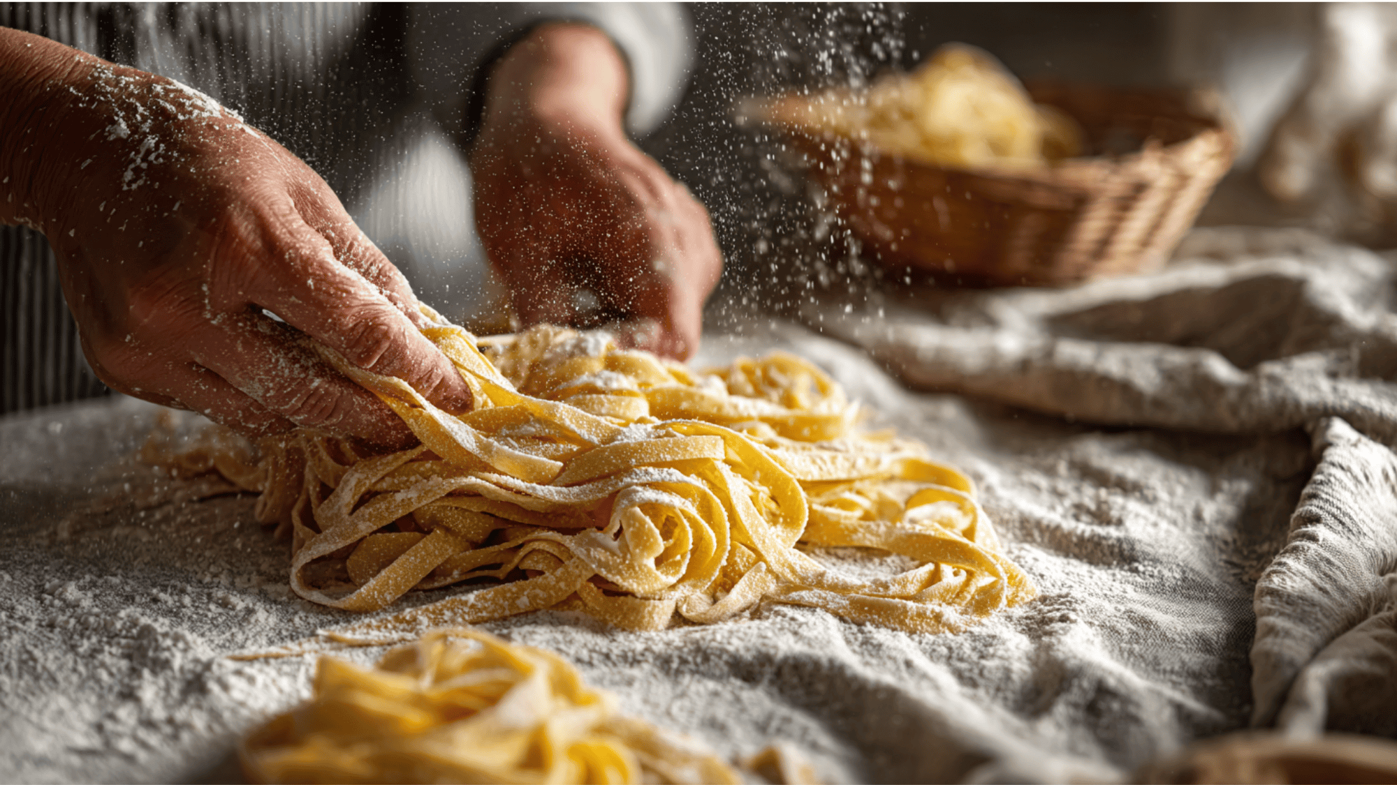 Cut into Fettuccine