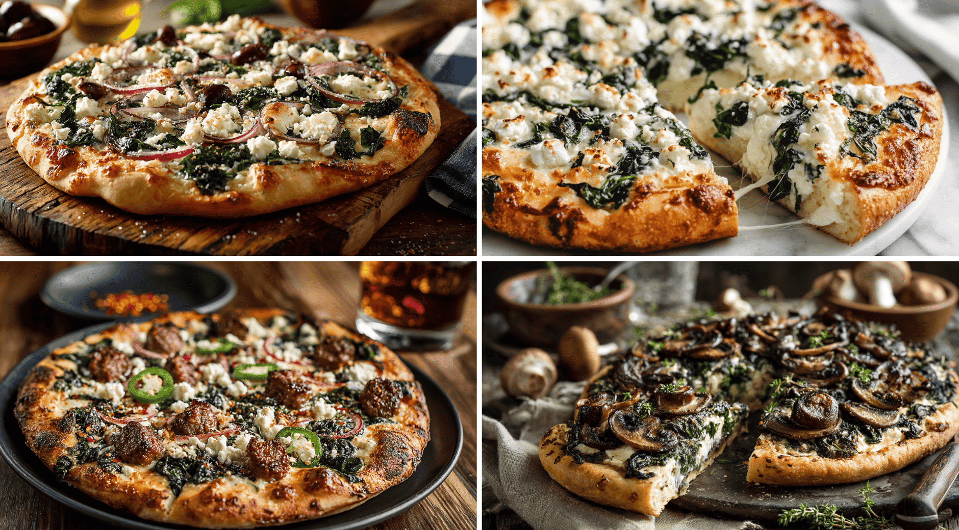 Delicious Variations of Spinach and Feta Pizza to Try