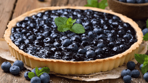Easy Blueberry Pie with Graham Cracker Crust Recipe