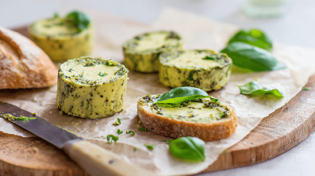 Easy Pesto Butter Recipe (Perfect for Bread & Pasta)