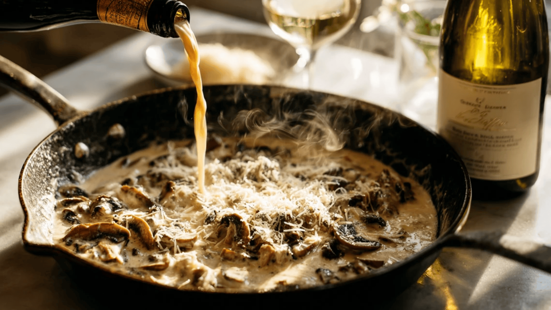 Make the Creamy Truffle Sauce