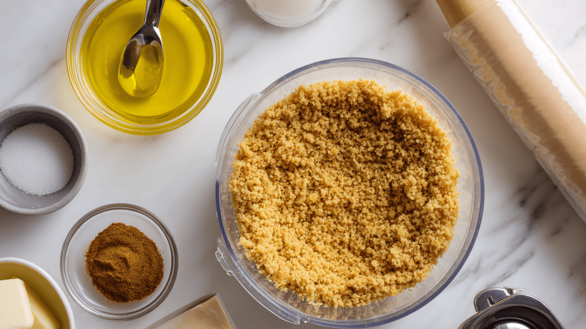 Make the Graham Cracker Crust