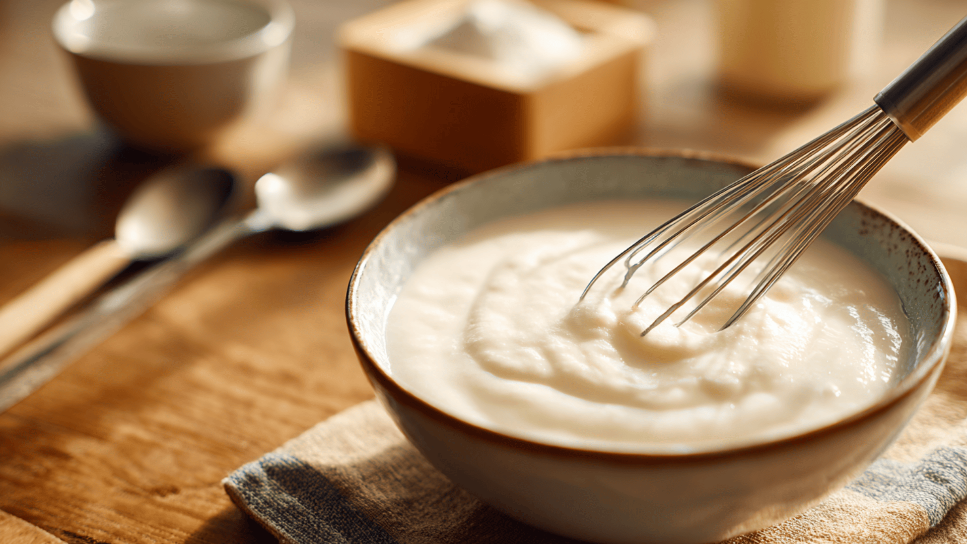 Making the Cornstarch Slurry