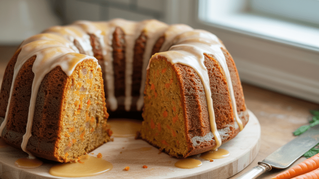 Moist Carrot Cake Pound Cake Recipe You'll Love