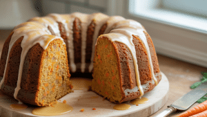 Moist Carrot Cake Pound Cake Recipe You'll Love