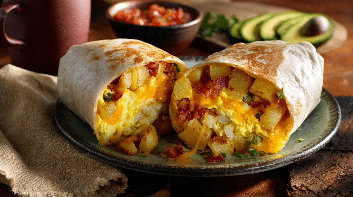 Potato Breakfast Burrito Recipe for Busy Mornings
