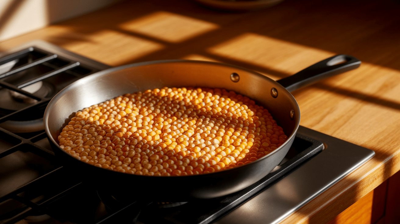 Preparing the Corn