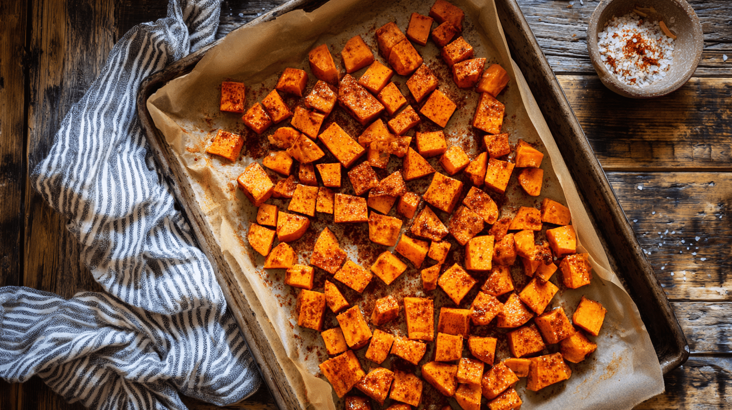 Roast the Sweet Potatoes