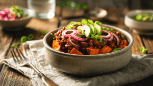 Sloppy Joe Bowls with Sweet Potatoes (Viral Recipe)