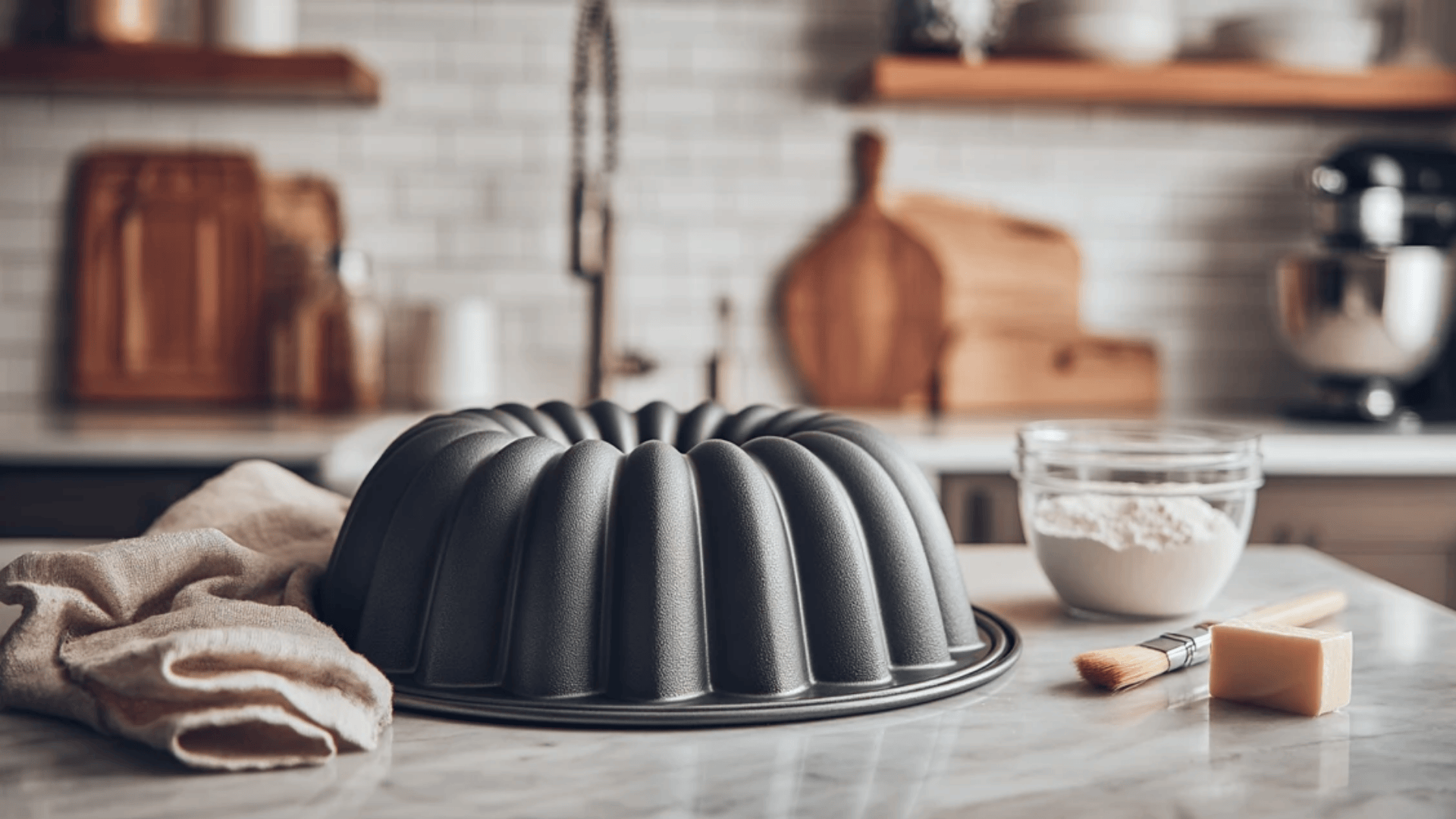 Preheat and Prepare Your Bundt Pan