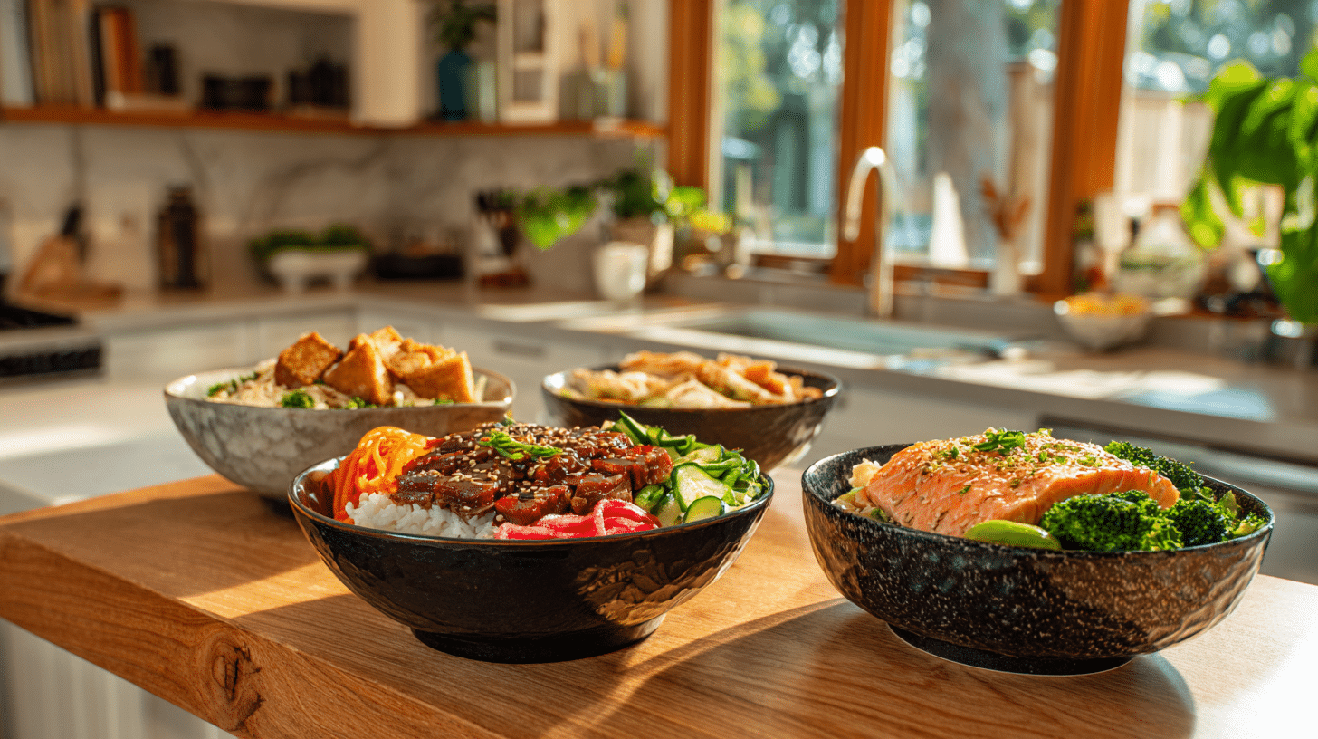 Teriyaki Bowl Variations