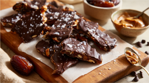 Viral TikTok Date Bark Recipe (No-Bake Healthy Candy Hack)