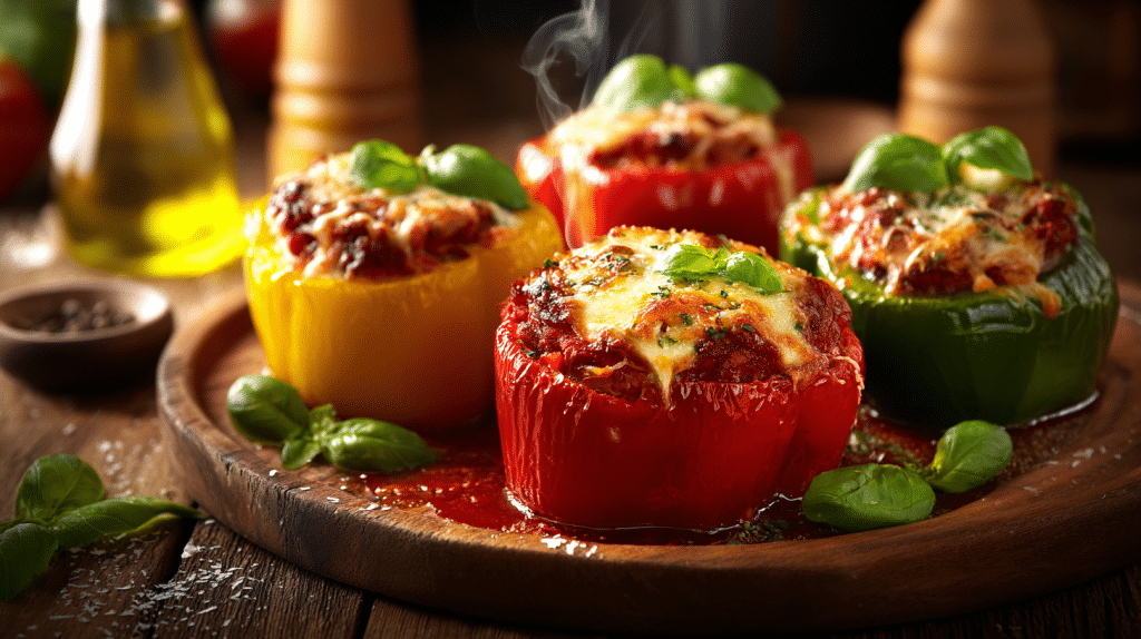 italian stuffed bell peppers