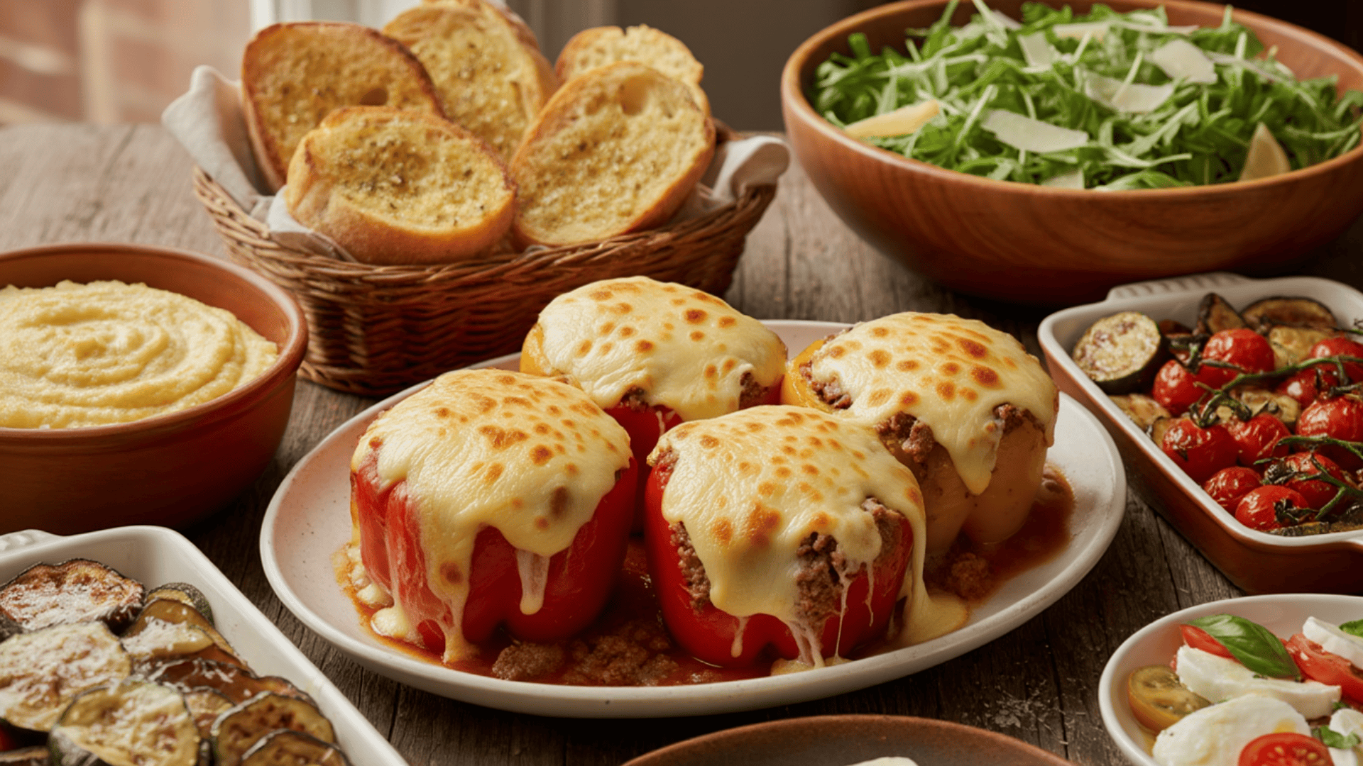 pairing suggestions for your italian stuffed peppers