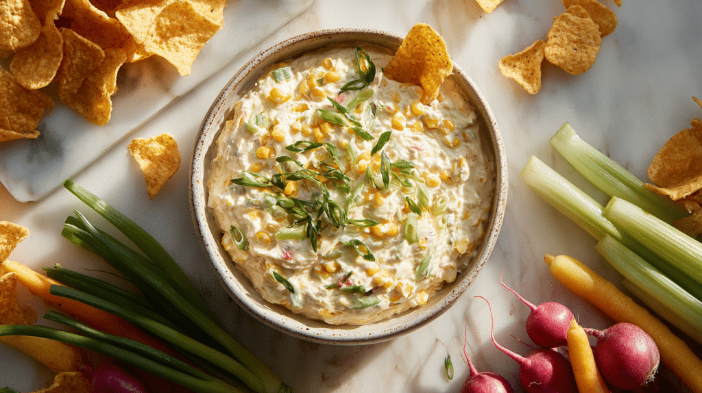 shoepeg corn dip
