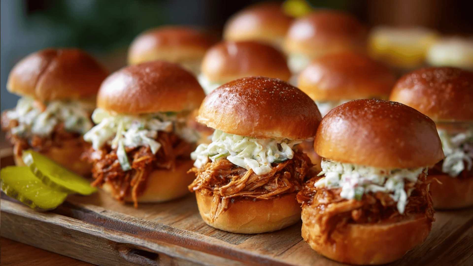 BBQ Chicken Sliders