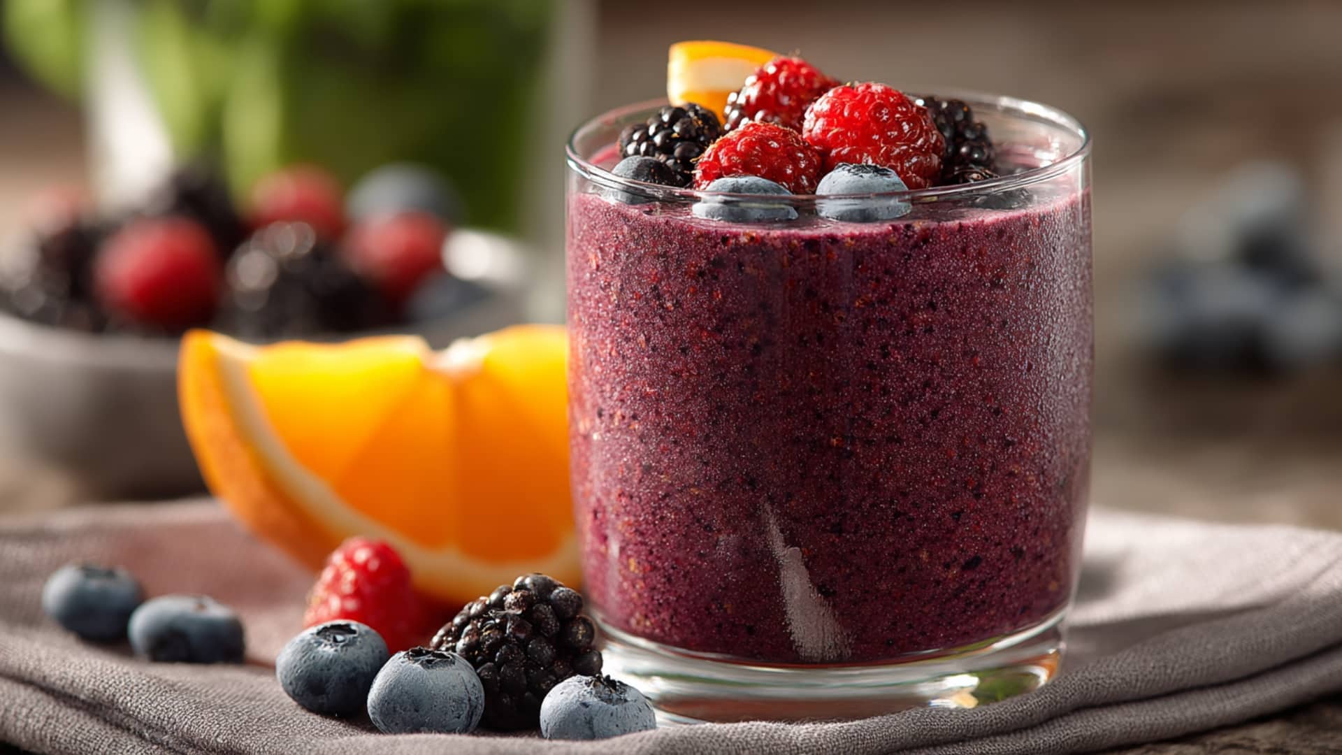 Berry and Spinach Smoothie