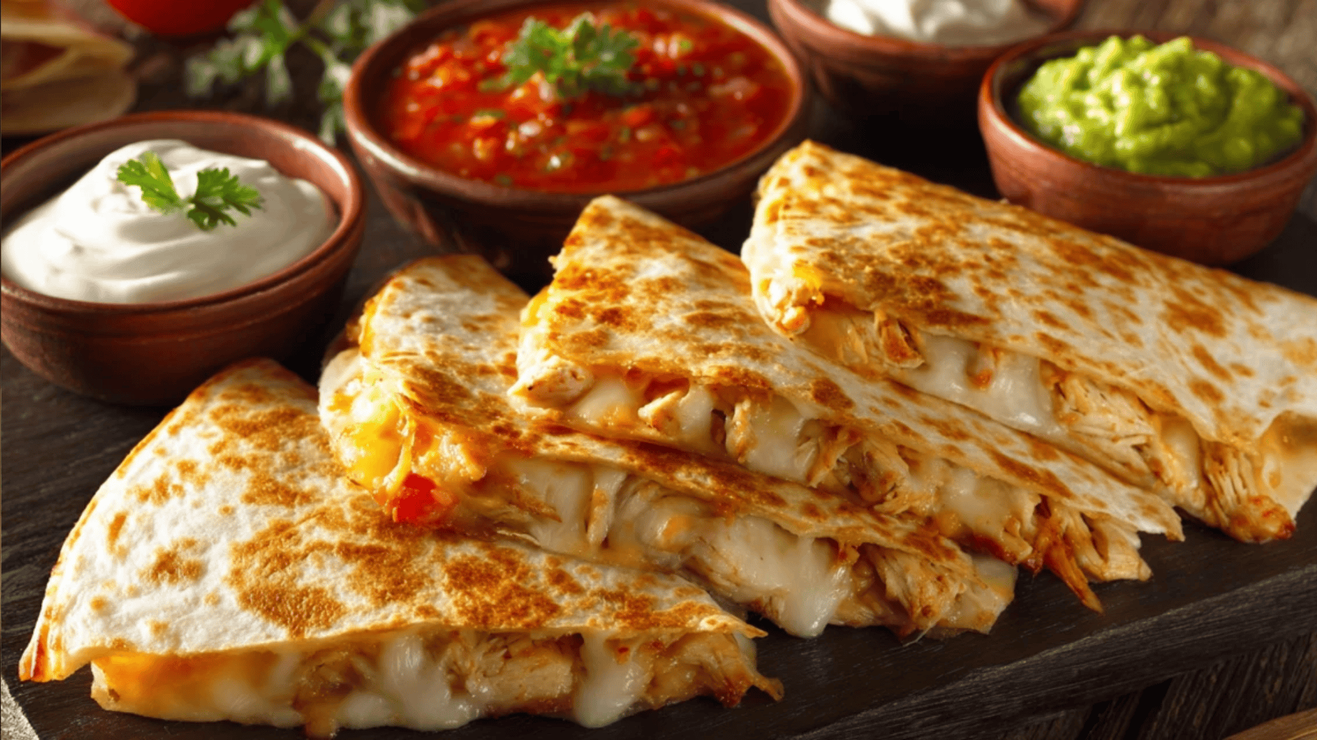 Chicken Quesadillas