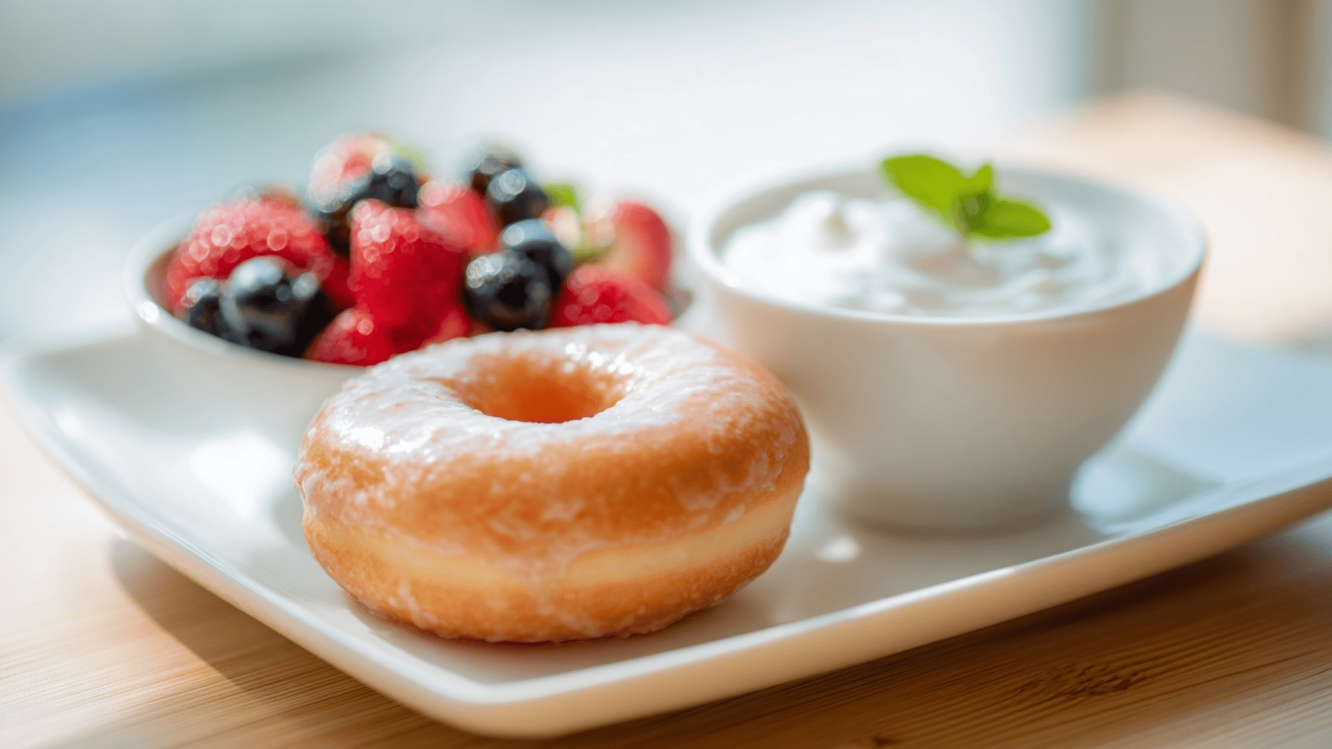 Healthier ways to eat a Donut