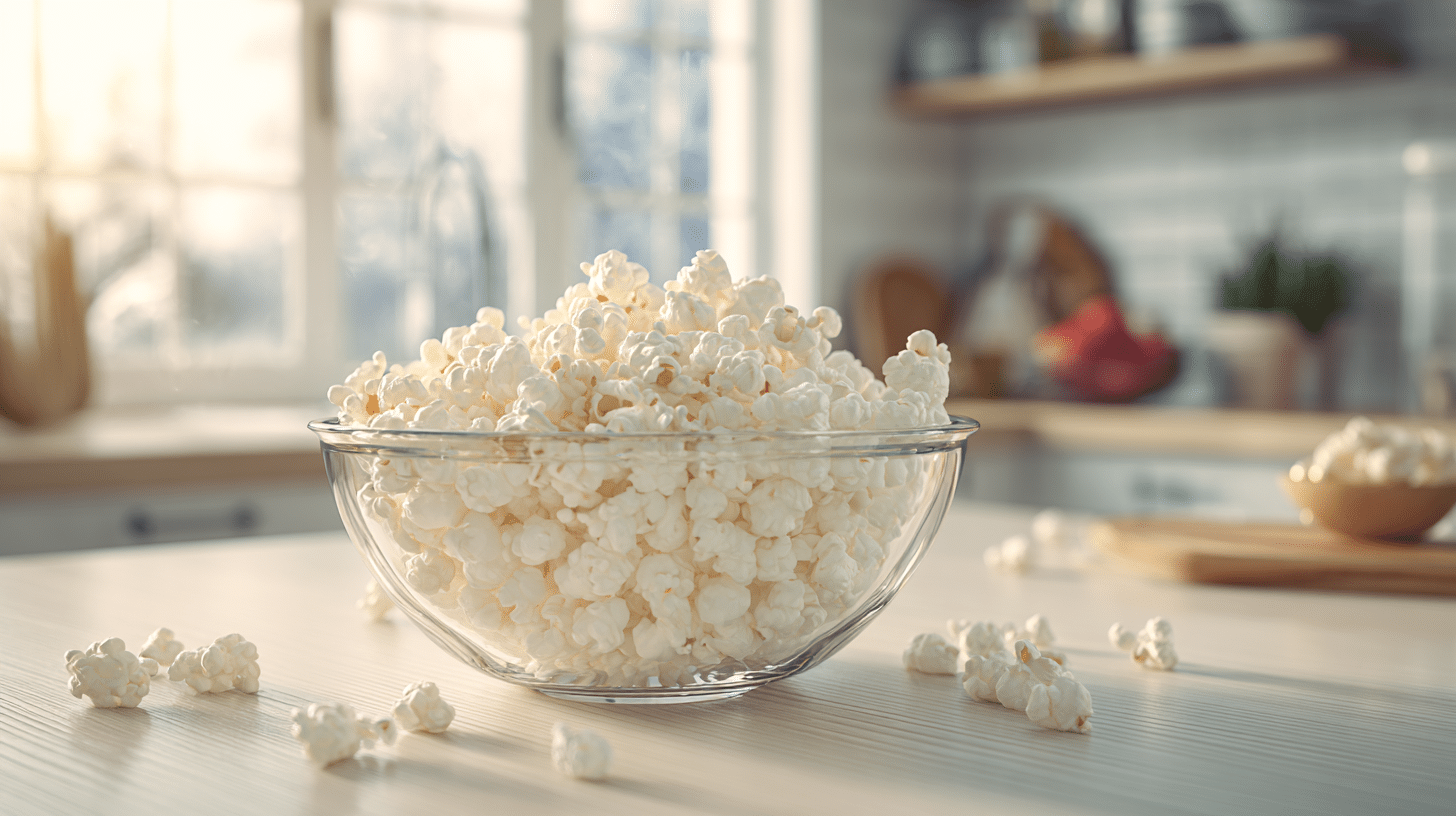 air popped popcorn