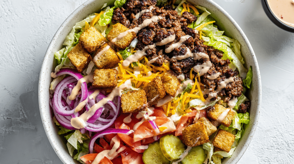 big mac bowl
