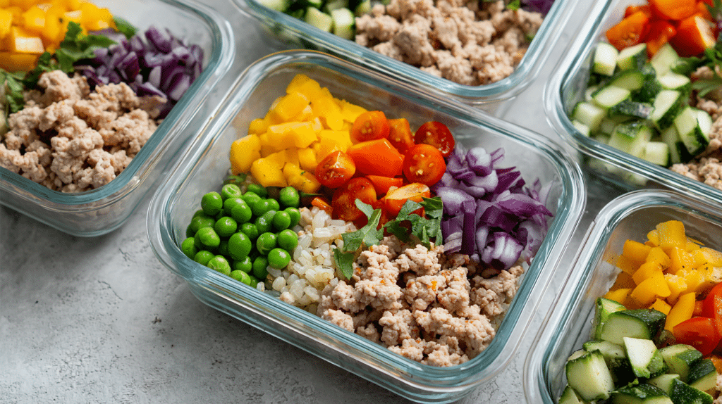 ground turkey meal prep