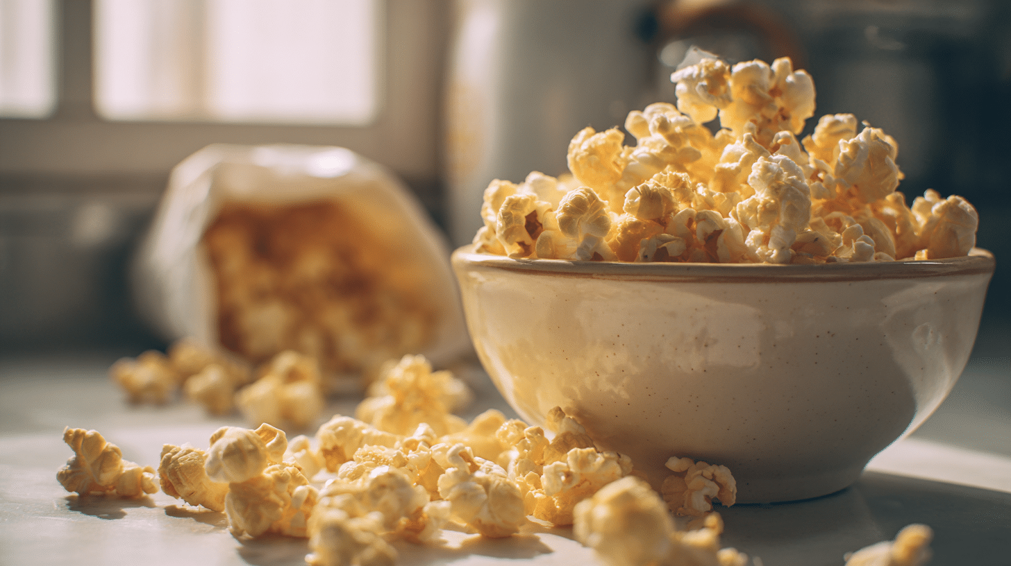 microwave popcorn