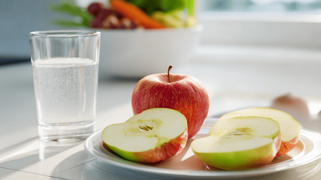 nutrition facts apple