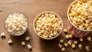 popcorn calories