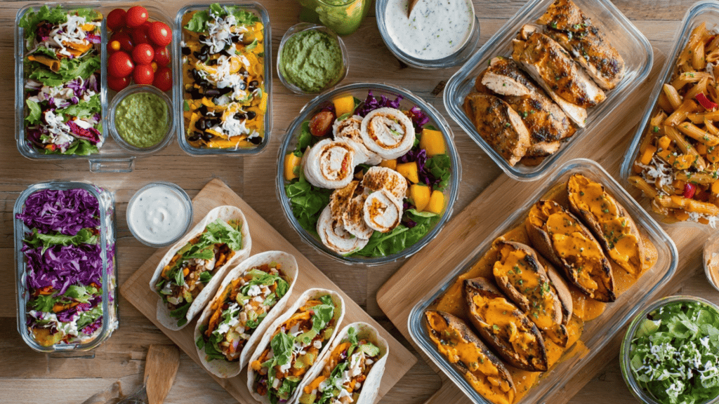 rotisserie chicken meal prep